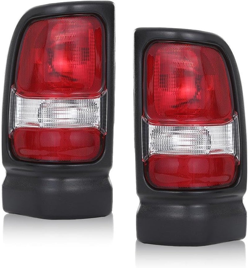 GPLUS Tail Lights Assembly Compatible with Dodge Ram 1500 Truck 1994-2001/Fit Dodge Ram 2500 3500 1994-2002,Rear Lamps w/o Blubs,Driver & Passenger Luces Traseras Tail Brake Lamps - Image 1